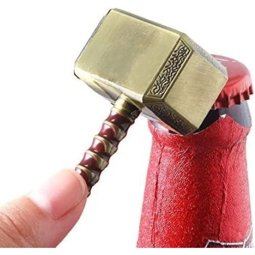 Thor Hammer key Ring, Bottle Opener